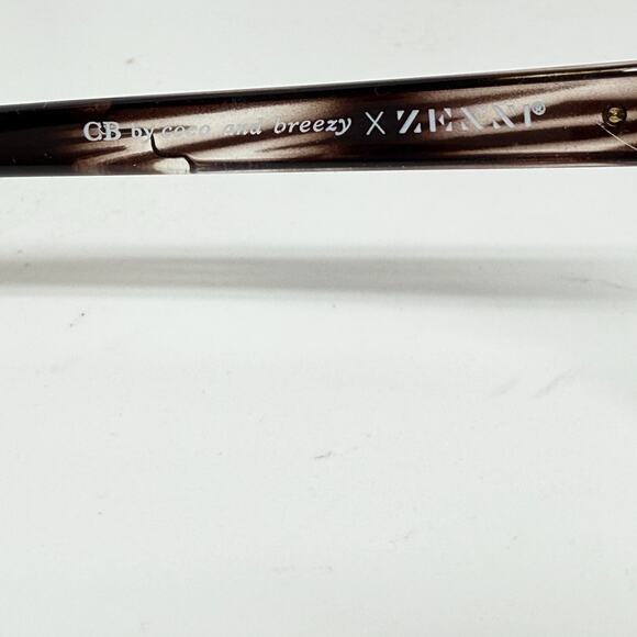 Coco and Breezy eyeglass frames Zenni Tortoise Gray Clear H18630 - Picture 5 of 6